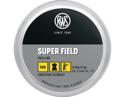 RWS Super Field 4,5mm Diabolo 0,54g