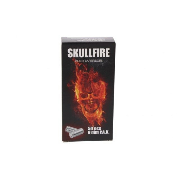 Skullfire 9mm P.A.K. Stahlhülse Pistolenkartuschen