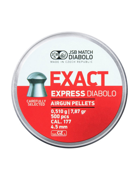 JSB Diabolo Exact Express 4.5mm /.177 Cal. 0,510g