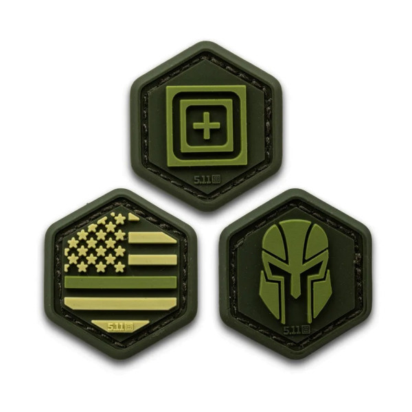 5.11 Thin Green Line Hex Patch
