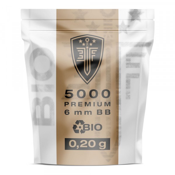 Elite Force 6mm Premium Bio BBs 0,20 g 5000St.