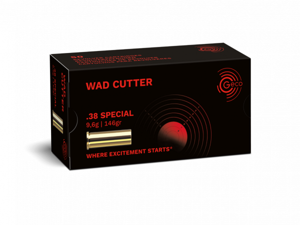 Geco 38 Special long Wad Cutter 9,6g / 148gr