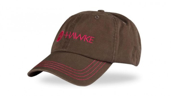 Hawke Distressed Cap Grey & Pink