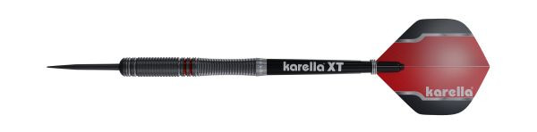 Steeldart Karella Fighter, schwarz, 90% Tungsten