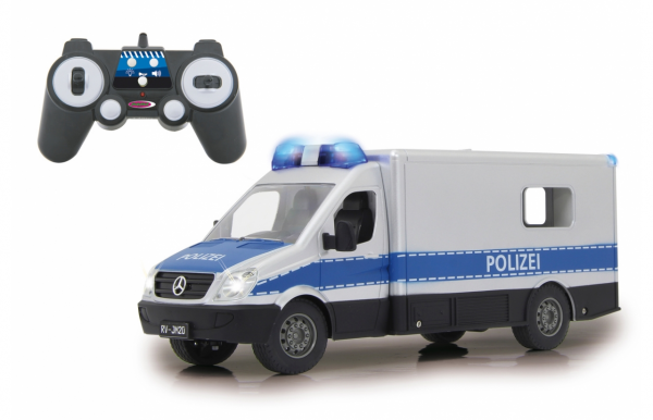 Jamara Mercedes-Benz Polizei Einsatzwagen 1:16