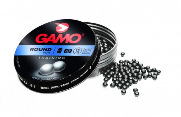 Gamo Round 4,5mm Stahlrundkugeln