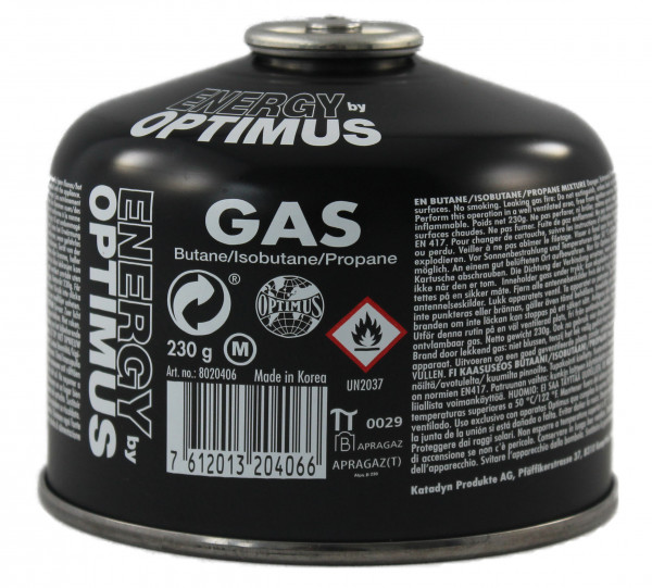 Optimus Gas 230g schwarz