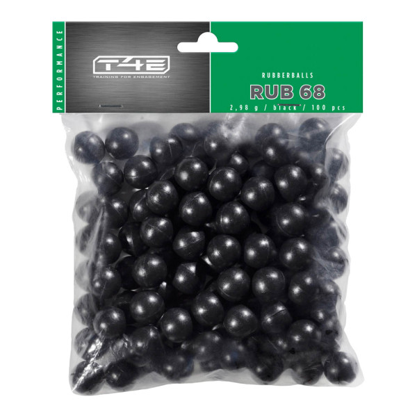 Umarex T4E Blackballs .68 Rubberballs