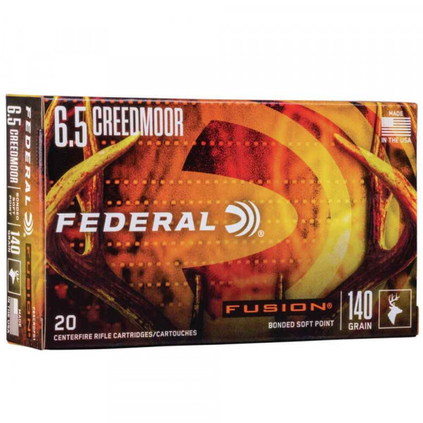 Federal Fusion 6,5 Creedmoor 9g /140gr