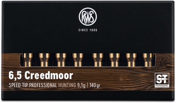 RWS 6,5 Creedmoor S-Tip Pro 9,1g / 140gr