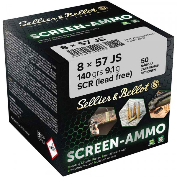 S&B Screen 8x57IS SCR Zink 9,0g / 140gr