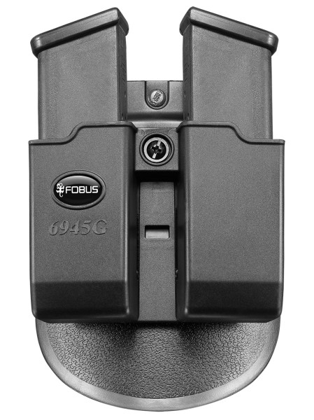Fobus Paddle Double Magazine Pouch for Glock .45cal