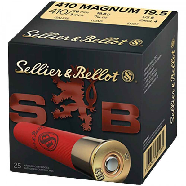 S&B Magnum .410/76 Jagd Plastik 3,25mm 19,5g