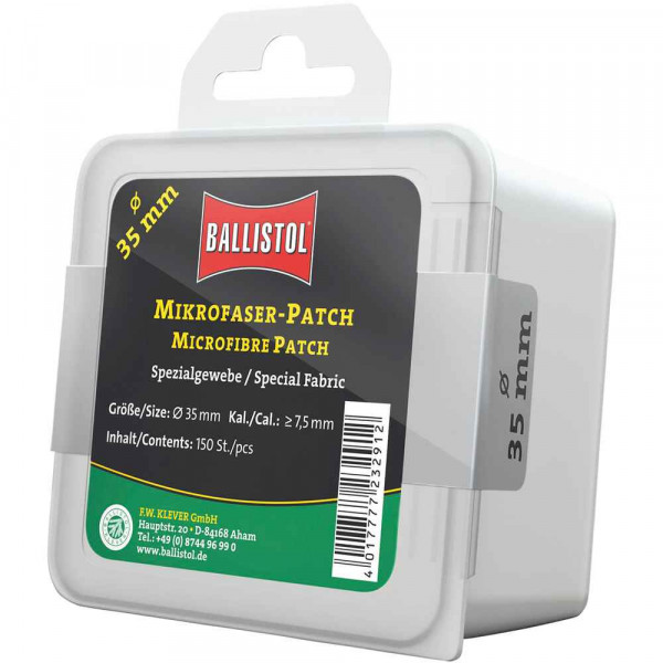 Ballistol Mikrofaser- Patch Rund 35mm