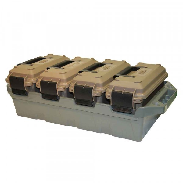 MTM Munitionstransportkiste mit 4 Boxen