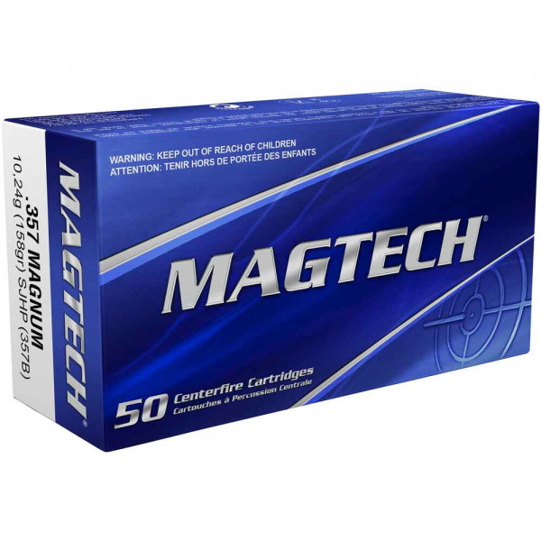 Magtech .357Mag. SJHP 158gr / 10,2g