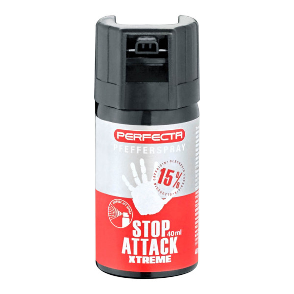 Perfecta Stop Attack Pfefferspray X-Treme 40 ml konischer Strahl