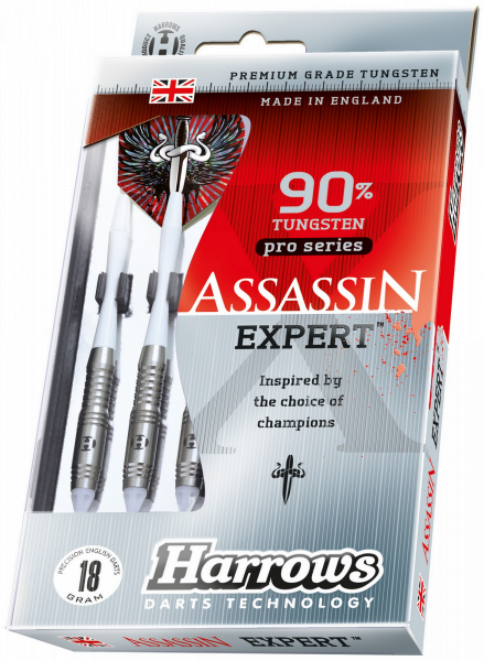Harrows Assassin Expert 90% Tungsten AX3 Softip Darts