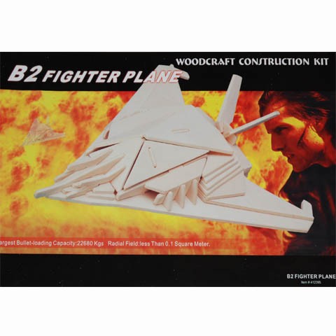 Holzpuzzle B2 Fighter