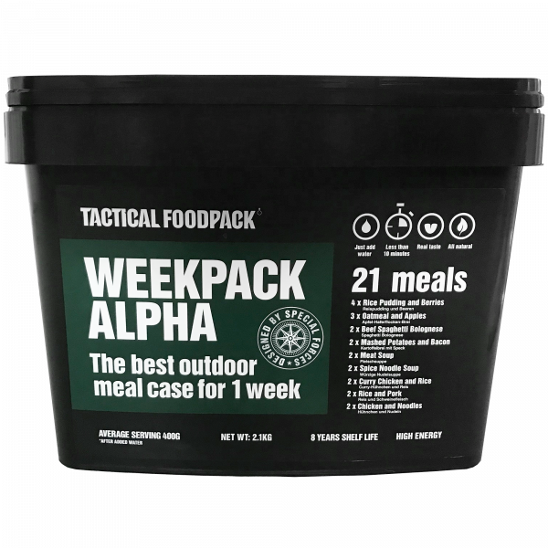 Kurt24 Tactical Foodpack Weekpack Alpha 2080g