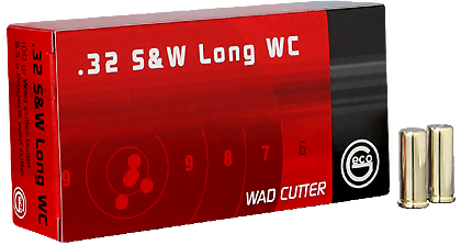 Geco .32 S&W long WC Wad Cutter 6,5 g