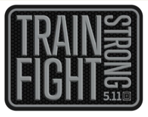 5.11 Train Strong Fight Strong Patch