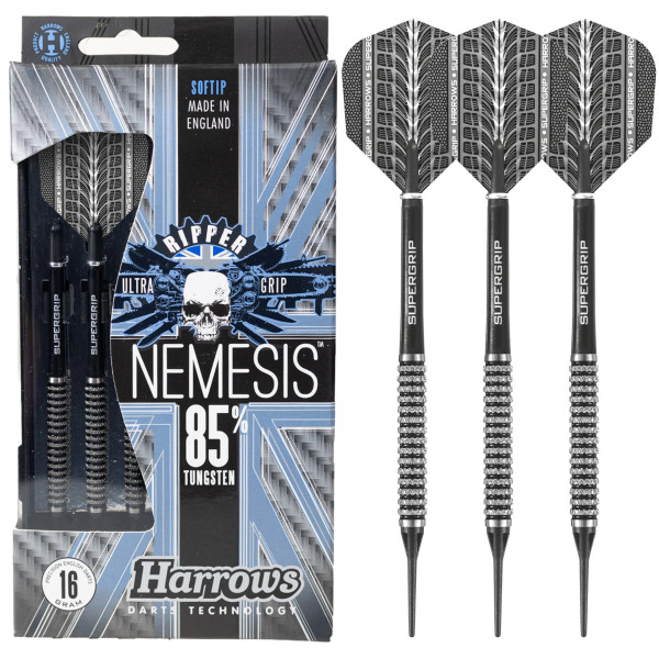 Harrows Nemesis 85% Tungsten Softip Darts