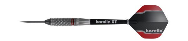 Steeldart Karella Commander, silber, 90% Tungsten