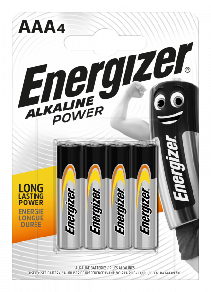 Energizer Alkaline Power Micro AAA LR03 4er Blister