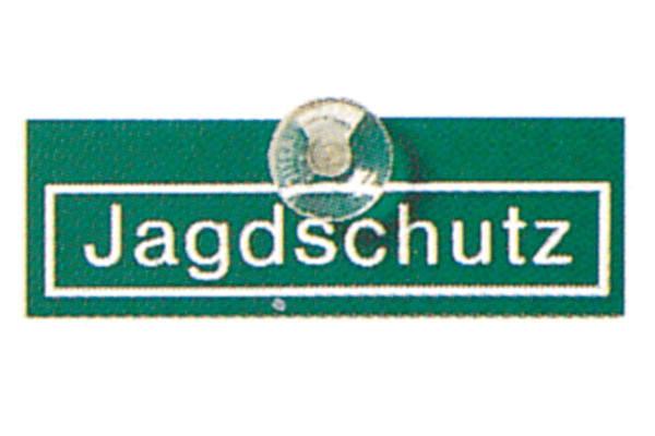 Autoschild "Jagdschutz"
