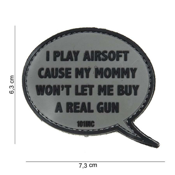 Patch "I Play Airsoft"