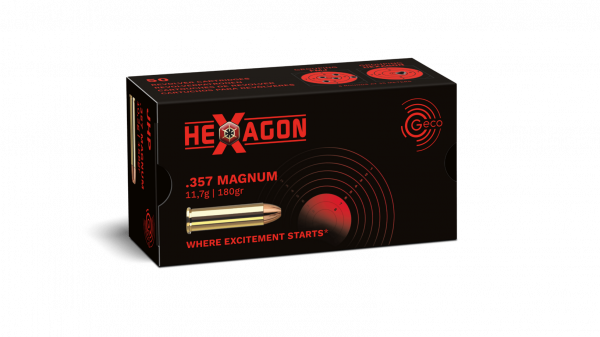 Geco .357 Magnum Hexagon 11,7g / 180gr
