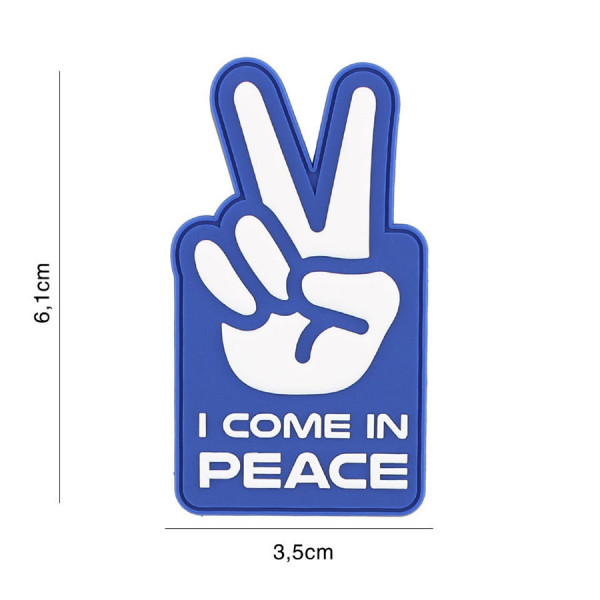Patch "I Come in Peace"