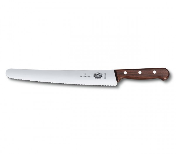 Sägemesser Konditorsäge Messer   VICTORIONX Holzgriff Wood 26 cm Küchenmesser 