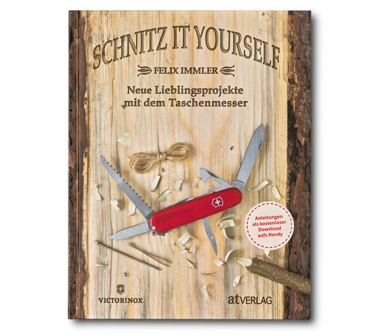 Victorinox Buch ''Schnitz it Yourself'' Deutsch