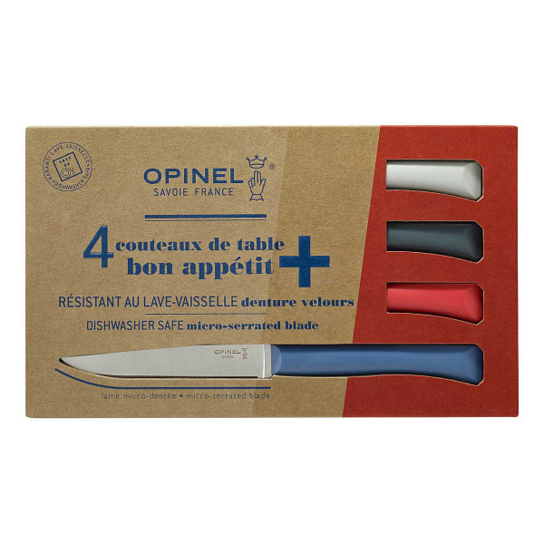 Opinel Tafelmesser Bon Appetit + Primo 4er Set